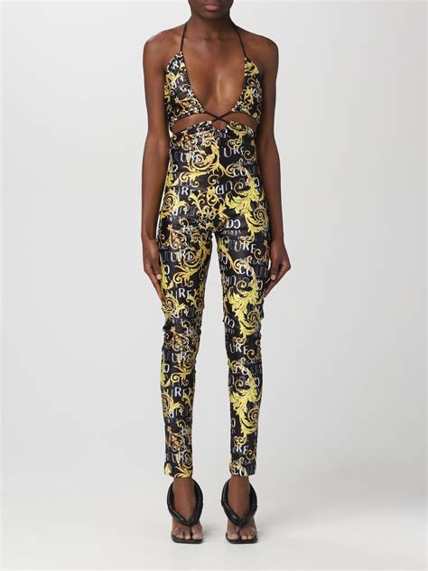 versace black jumpsuit|versace swag outfit for women.